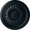 Ekena Millwork Temple Ceiling Medallion (Fits Canopies up to 9 1/4"), Hand-Painted Night Shade, 24"OD x 1 5/8"P CM24TENSF - alternate 1